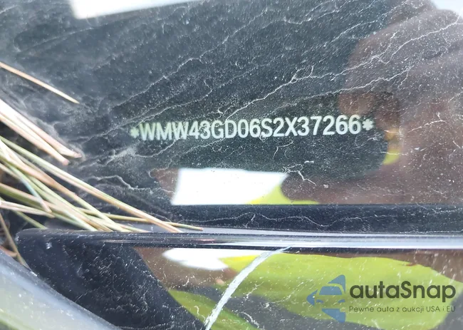 WMW43GD06S2X37266: 43222200