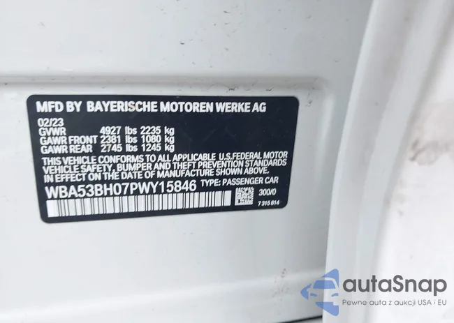 WBA53BH07PWY15846: 43222201