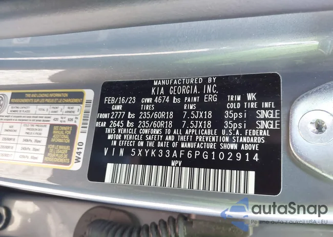 5XYK33AF6PG102914: 43222441