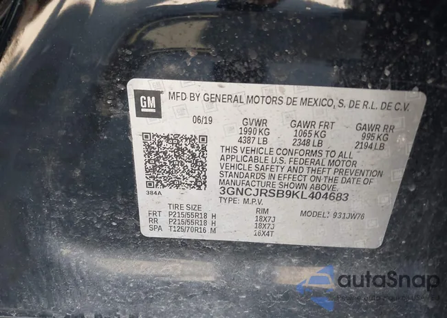 3GNCJRSB9KL404683: 43221797