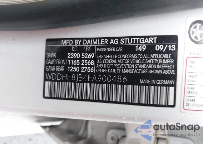 WDDHF8JB4EA900486: 43221870