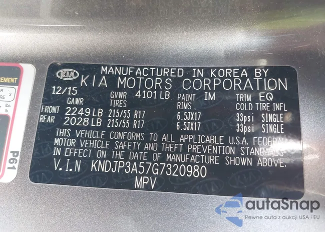 KNDJP3A57G7320980: 43222900