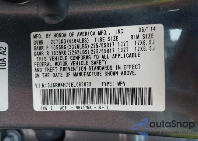 5J6RM4H79EL095033: 43223158