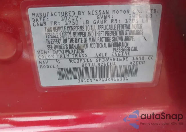 3N1CN7AP6JK416036: 43223248