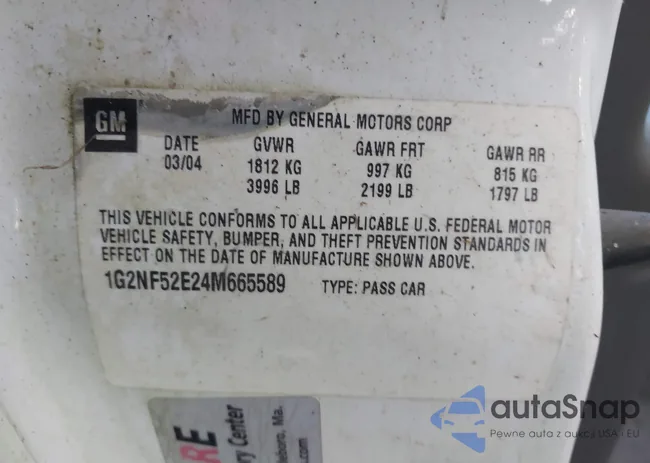 1G2NF52E24M665589: 43223279