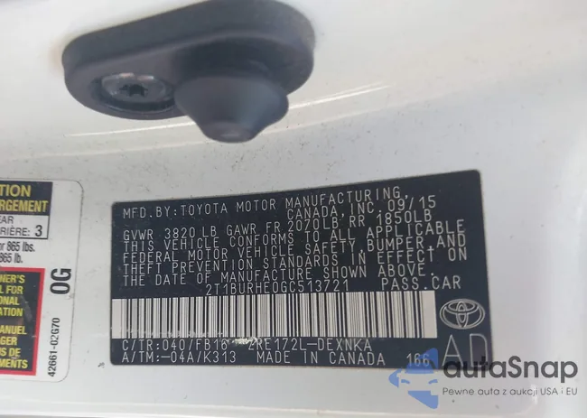 2T1BURHE0GC513721: 43223353