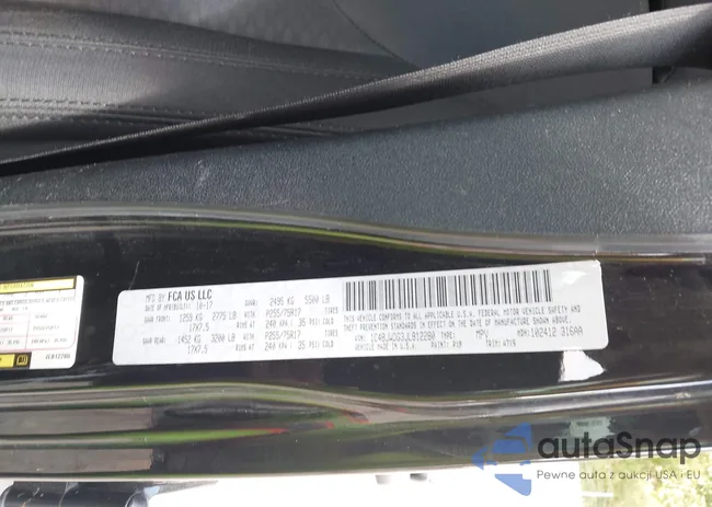 1C4BJWDG3JL812280: 43223460