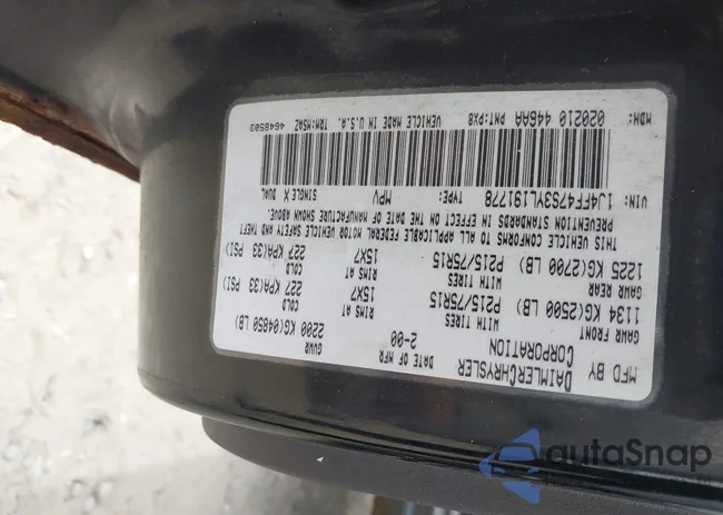 1J4FF47S3YL191778: 43222606