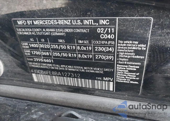 4JGCB6FE8BA127312: 43222831