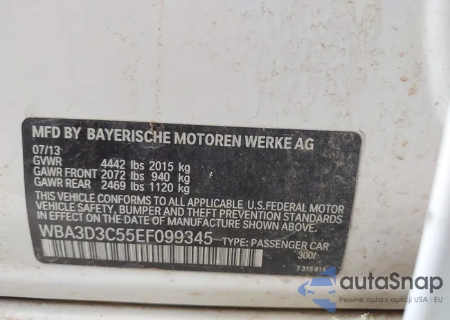 WBA3D3C55EF099345: 43224041