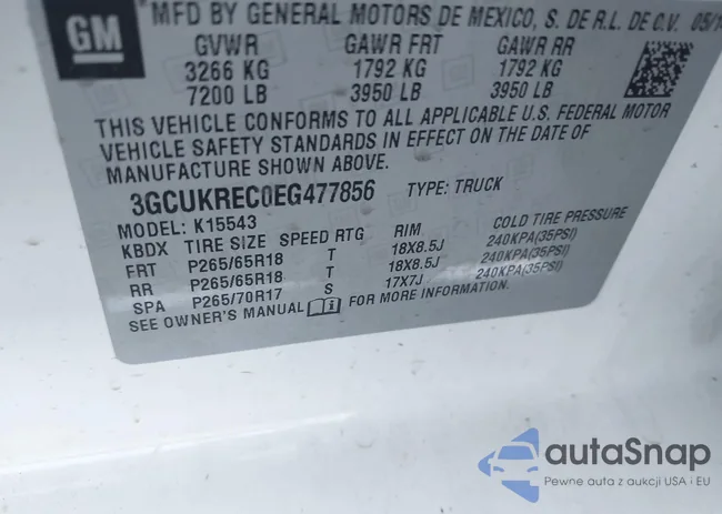 3GCUKREC0EG477856: 43223789