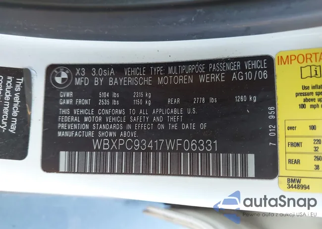 WBXPC93417WF06331: 43223867