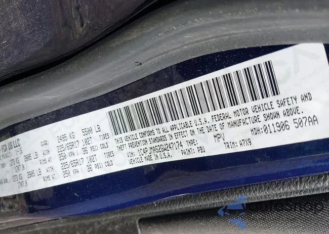 1C4PJMAS2GW247174: 43224925