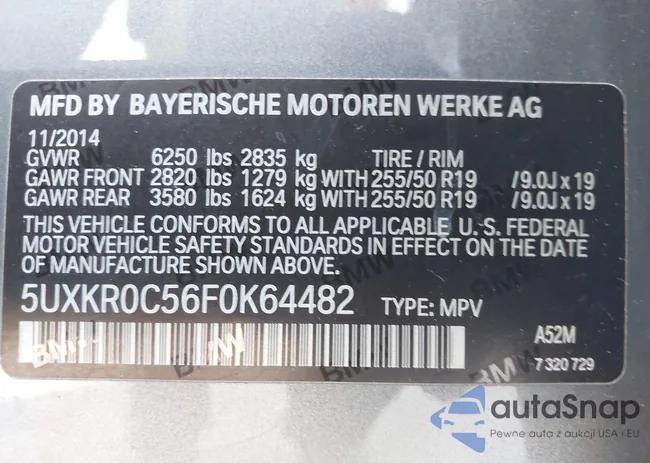 5UXKR0C56F0K64482: 43225033