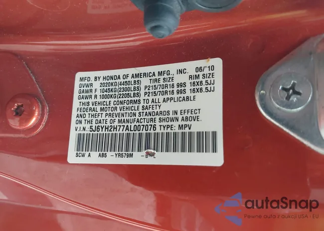 5J6YH2H77AL007076: 43225045