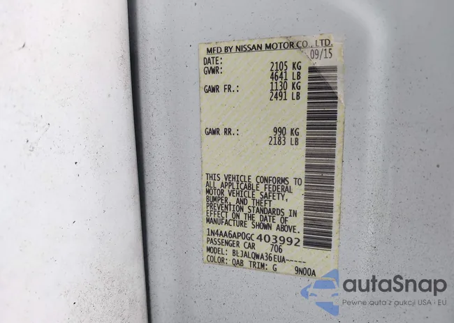 1N4AA6AP0GC403992: 43224814