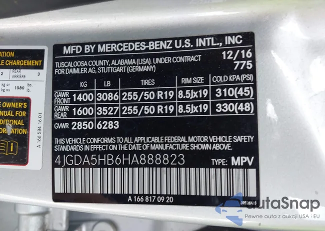 4JGDA5HB6HA888823: 43225946