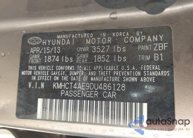 KMHCT4AE9DU486128: 43226311