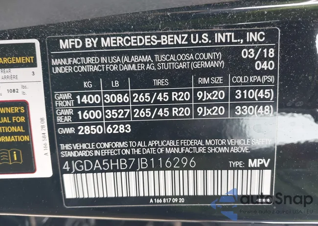 4JGDA5HB7JB116296: 43226414