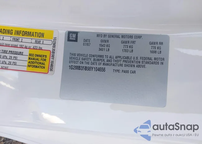 1G2MB35B98Y104656: 43225494