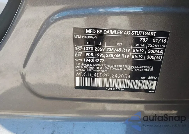 WDCTG4EB2GJ242054: 43225518