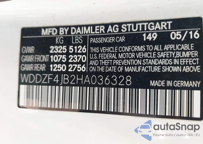 WDDZF4JB2HA036328: 43225790