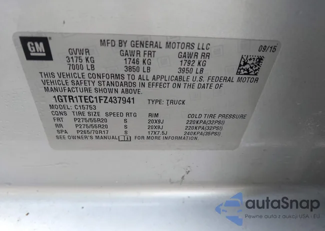 1GTR1TEC1FZ437941: 43225862