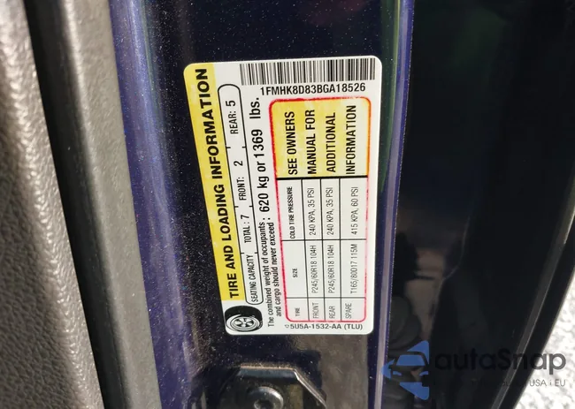 1FMHK8D83BGA18526: 43227003