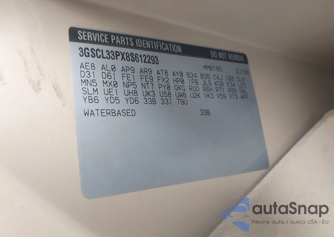 3GSCL33PX8S612293: 43227068