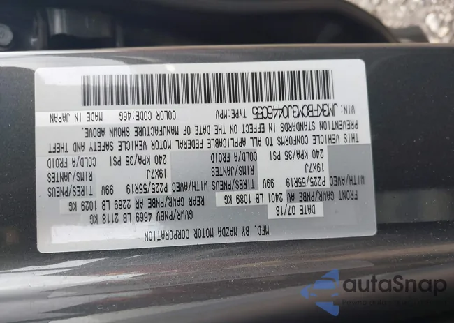 JM3KFBCM3J0446055: 43227118