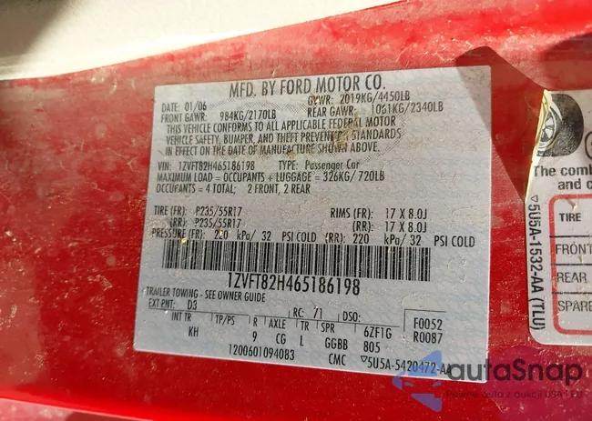 1ZVFT82H465186198: 43227215