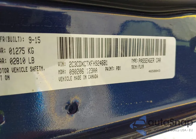 2C3CDXCTXFH924681: 43227420