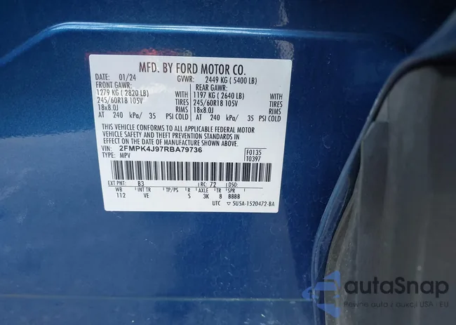 2FMPK4J97RBA79736: 43226535