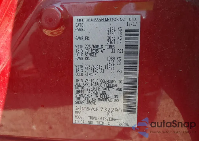 5N1AT2MVXJC732290: 43226589