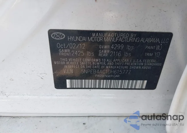 5NPEB4AC1DH615777: 43226667