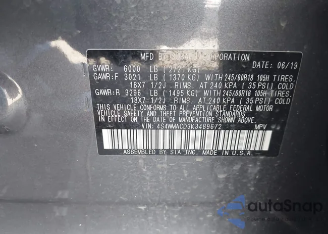 4S4WMACD3K3489672: 43226838