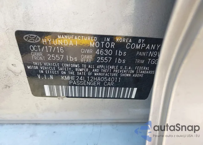 KMHE24L12HA054011: 43227910