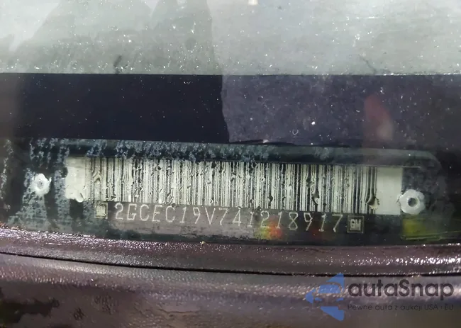 2GCEC19V741218917: 43228127