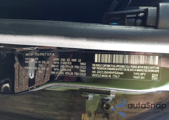 ZACCJBAH6HPE90444: 43228197