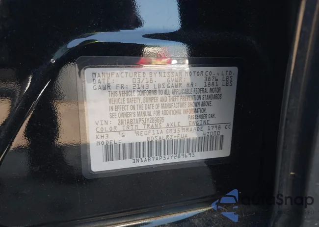 3N1AB7AP5JY289695: 43228238