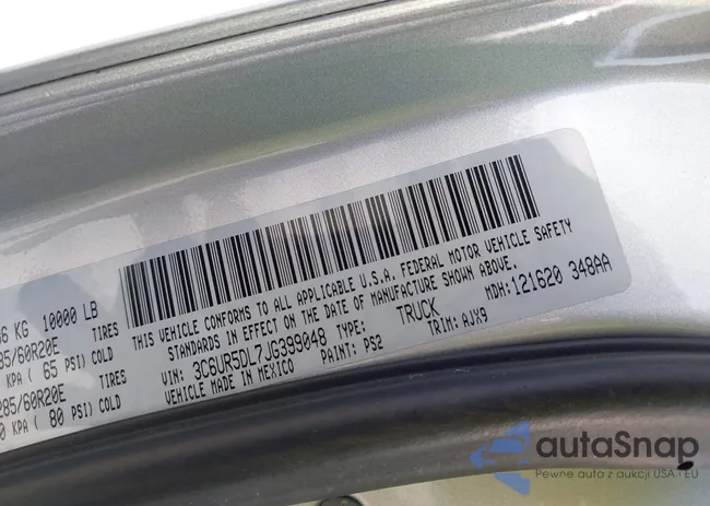 3C6UR5DL7JG399048: 43228466