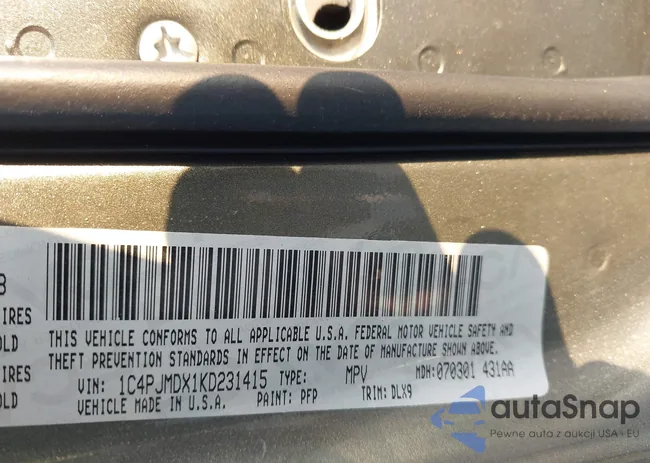 1C4PJMDX1KD231415: 43227513