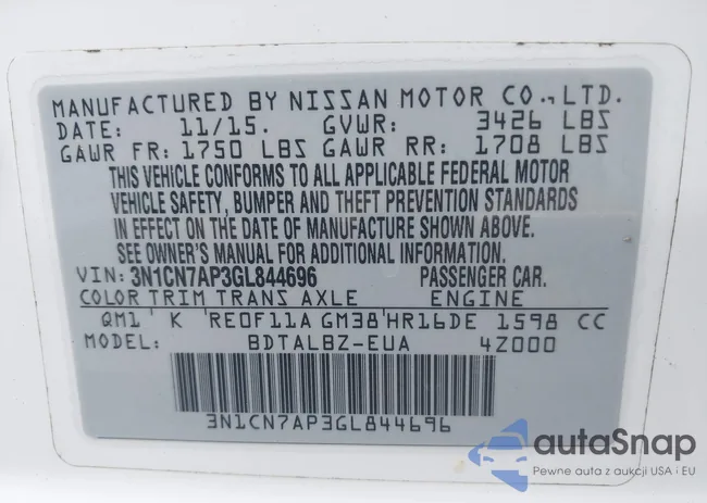 3N1CN7AP3GL844696: 43227856