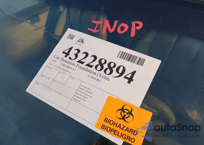 1G1FP23E5ML168934: 43228894