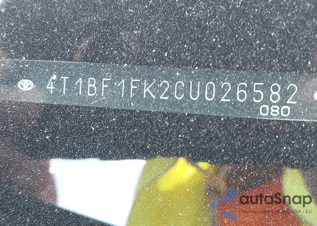 4T1BF1FK2CU026582: 43228898