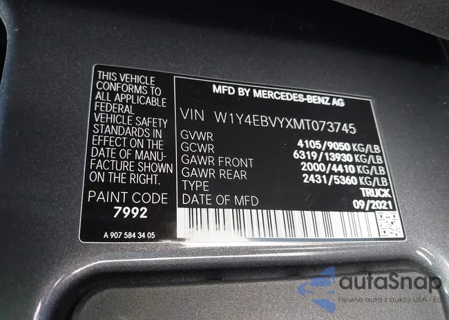 W1Y4EBVYXMT073745: 43229014