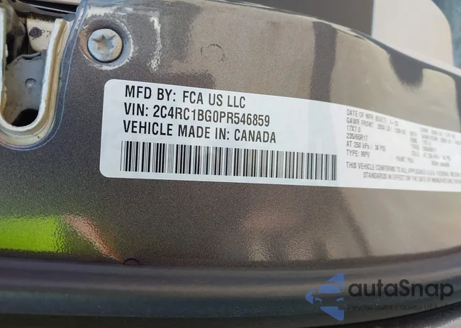 2C4RC1BG0PR546859: 43229048