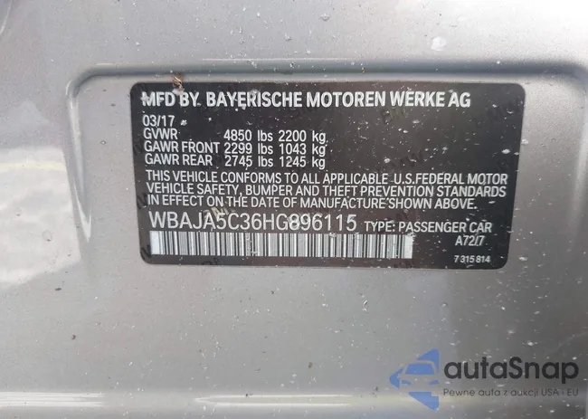 WBAJA5C36HG896115: 43229244