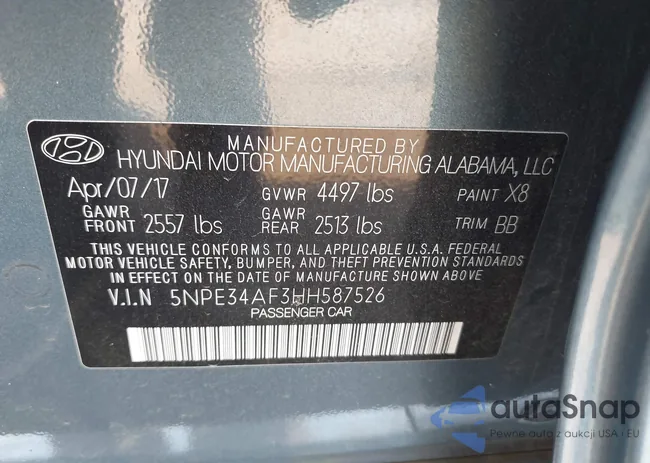 5NPE34AF3HH587526: 43229305