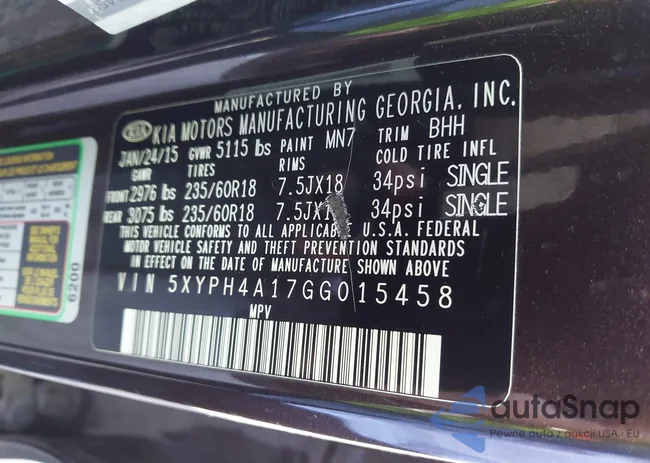 5XYPH4A17GG015458: 43229404